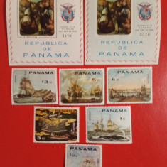 PANAMA, PICTURI - COLIȚE PERF./IMPERF. + SERIE COMPLETĂ MNH