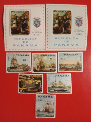 PANAMA, PICTURI - COLIȚE PERF./IMPERF. + SERIE COMPLETĂ MNH foto