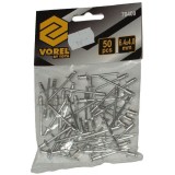 Vorel 70400 - Nituri pop cu cap bombat 4x6.4 mm 50 bucati
