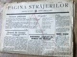 ZRE Ziarul Interbelic - Voluntarul Bucovinean - Pagina Strajerilor (1 pagina) 1939 Suceava