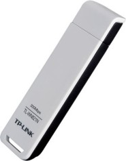 ADAPTOR RETEA TP-LINK , extern wireless 2.4 GHz, USB 2.0, port, 300 Mbps, antena interna x 1, &quot;TL-WN821N&quot; (timbru verde 0.18 lei)