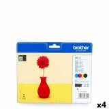 Cartuș cu Cerneală Originală Brother LC121 Galben (4 Unități)