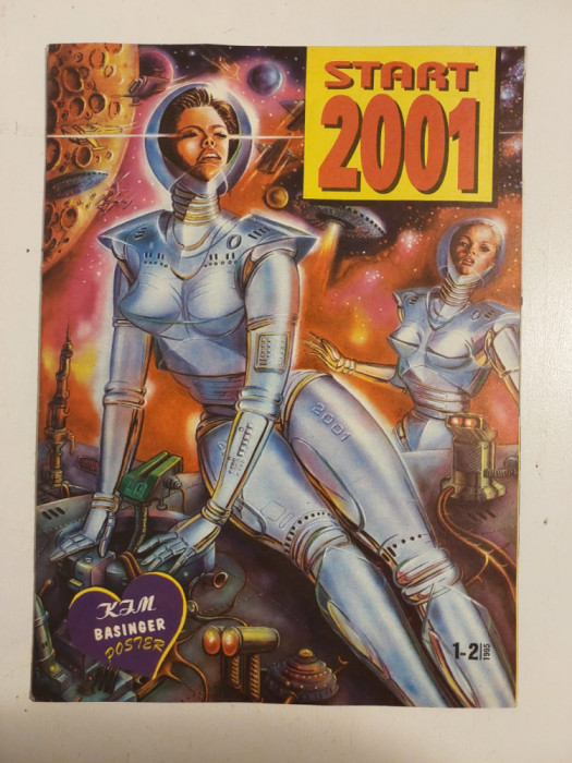 START 2001, nr. 1-2/1995, poster Kim Basinger