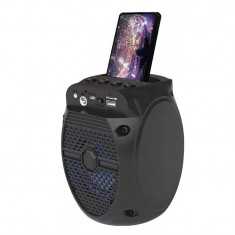 Boxa portabila bluetooth Speaker, 15 W, 1500 mAh, USB, Radio FM, maner transport foto