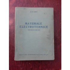 Materiale electrotehnice - B.M. Tareev