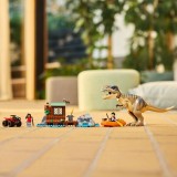 LEGO JURASSIC WORLD RENASTEREA EVADARE PE RAU DIN CALEA UNUI T REX 76975