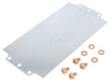 Placă de montare oțel 105.8mm x 206.7mm Serie 1590Z