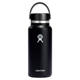 Sticla termos, inox, 950ml, &quot;Wide Mouth&quot;, Black - Hydro Flask