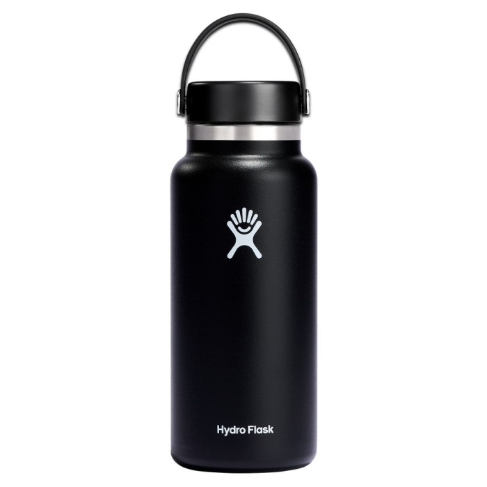 Sticla termos, inox, 950ml, &quot;Wide Mouth&quot;, Black - Hydro Flask