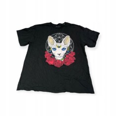 Tricou bărbați SPENCER&amp;amp;#039;S XL bumbac negru rotund g&amp;acirc;t foto
