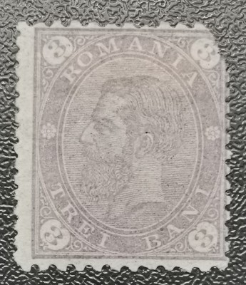 Rom&amp;acirc;nia Lp 47 3 bani Nestampilat foto