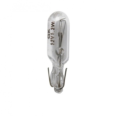 Bec auto Vecta 12V T5 W2x4.6d 1.2W alb , 1 buc. AutoDrive ProParts foto