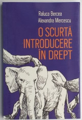 O scurta introducere in drept - Raluca Bercea, Alexandra Mercescu foto