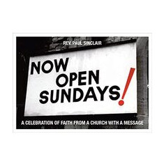 Now Open Sundays A Celebration Of Faith From A Church With A Message