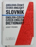 ENGLISH - CZECH , CZECH - ENGLISH DICTIONARY by JOSEF FRONEK , 1999