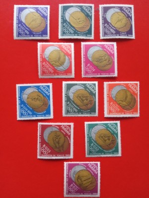 PANAMA, TOKYO - SERIE COMPLETĂ MNH foto