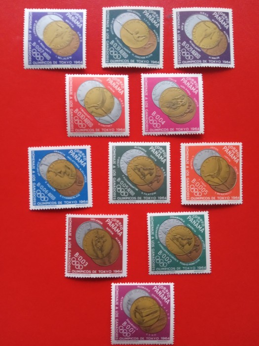 PANAMA, TOKYO - SERIE COMPLETĂ MNH