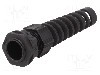 Presetupa poliamida, PG16, IP66, IP68, ALPHA WIRE - PPS16 BK080 foto