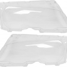 Set 2 Buc Sticla Far Dreapta + Stanga Am Bmw Seria 3 E46 1998-2003 Coupe / Cabrio Non Facelift HB010