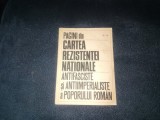 PAGINI DIN CARTEA REZISTENTEI NATIONALE ANTIFASCISTE SI ANTIIMPERIALISTE VOL II