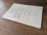 MOCANII , IMPORTANTA SI EVOLUTIA LOR SOCIAL - ECONOMICA IN ROMANIA , de ION I. GHELASSE 1937