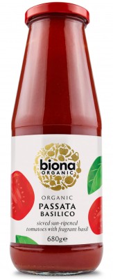 Pasatta cu busuioc bio 680g Biona foto