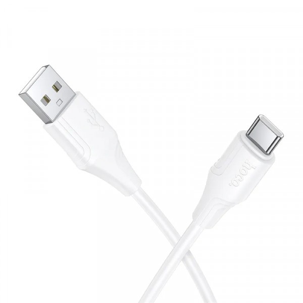 Cablu Date si Incarcare USB-A - USB-C HOCO X124, 18W, 1m, Alb