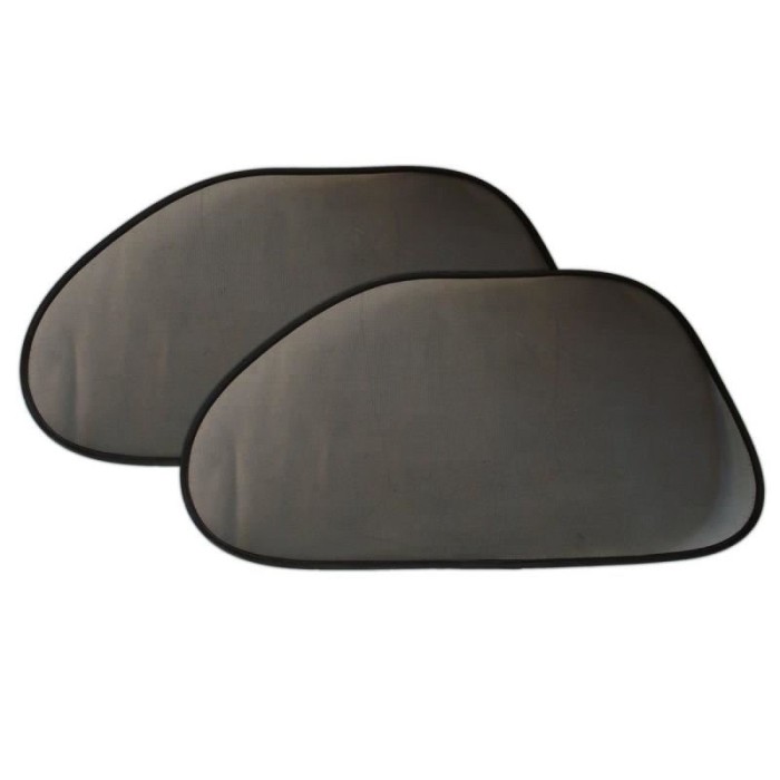 Parasolare laterale-spate, negru, 2 bucati Parasolare laterale-spate, negru, 2 bucati