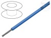 Cablu SiF 1x2,5mm2 cu litat de cupru siliconat albastru -60&divide;180&deg;C, 100m