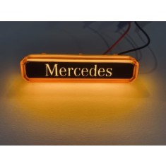 Lampa gabarit cu LOGO NEON Galben FR0260 Mercedes