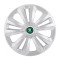 Set 4 capace roti pentru Skoda Nou Verde, model Terra Gray, R15