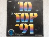10 Top '91 various disc vinyl lp selectii compilatie muzica pop rock romaneasca electrecord ST EDE 04114 VG+