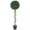 vidaXL Plantă artificială dafin cu ghiveci, verde, 130 cm