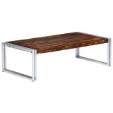 VidaXL Măsuță de cafea, 120 x 60 x 35 cm, lemn masiv reciclat