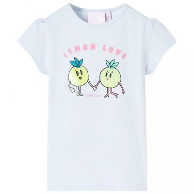 Tricou pentru copii, albastru deschis, 116 foto