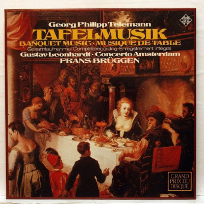 Georg Philiipp TELEMANN - Banquet Music ( 6 discuri vinil ) foto