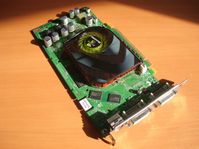 Placa video NVIDIA QUADRO FX1500 256MB foto