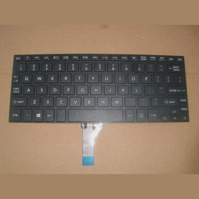 Tastatura laptop noua TOSHIBA Z30 Black Frame Black (Without point stick) US foto