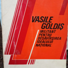 Gheorghe Sora - Vasile Goldis militant pentru desavarsirea idealului national (1980)