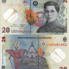 ROMANIA 20 lei 2021 polymer UNC!!!