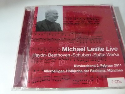 Haydn, Beethoven, Schubert, cd foto