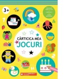Carticica mea cu jocuri (3 ani+). Coloreaza dupa un cod. Labirinturi. Cauta diferentele - Ballon Media
