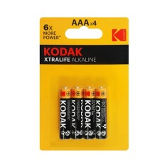 Set 4 Baterii Alkaline Kodak Xtralife LR03 AAA 9B006 XXM BEST SELLER SSSS foto