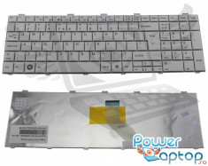 Tastatura Laptop Fujitsu Lifebook AH531 alba foto