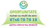 Numar cu ZERO - 07x0.70.70.18 - VIP zeci PLATINA usor aur gold numere usoare cartela speciale deosebite frumoase preferentiale business
