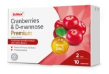 Dr. Max Cranberries &amp; D-mannose Premium, 10 comprimate