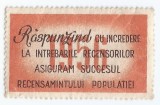 *Romania, lot 1034 cu 1 vinieta nationala, 1956, MNH