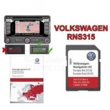 SD DVD Romania+Europa 2026 HARTA VW RNS315 PASSAT,Tiguan,Jetta,Golf