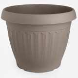 Ghiveci Plastic Mocca cu Model Reliefat pentru Plante, CMCLASS