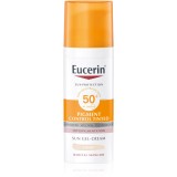 Eucerin Sun Pigment Control Tinted emulsie protectoare &icirc;mpotriva hiper-pigmentării tenului SPF 50+ culoare Light 50 ml